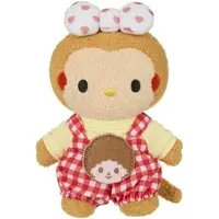 Plush - Monchhichi / Hello Kitty