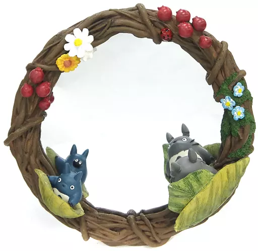 Mirror - My Neighbor Totoro / Susuwatari (All Blacky) & Big Totoro & Mid Totoro