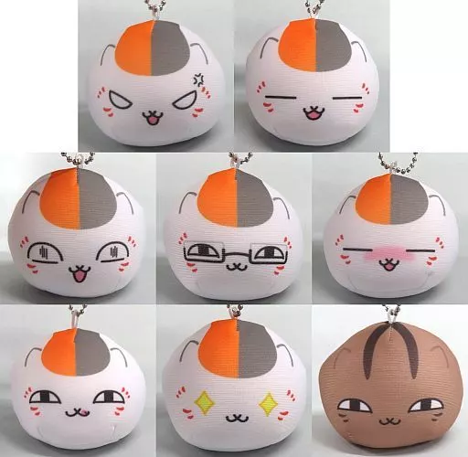 Omanjuu Niginigi Mascot - Natsume Yuujinchou (Natsume's Book of Friends) / Nyanko Sensei (Madara)