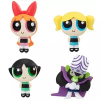 Trading Figure - The Powerpuff Girls / Buttercup & Bubbles & Blossom & Mojo Jojo