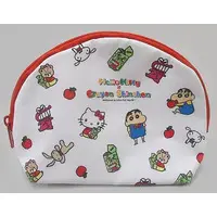 Pouch - Crayon Shin-chan / Hello Kitty