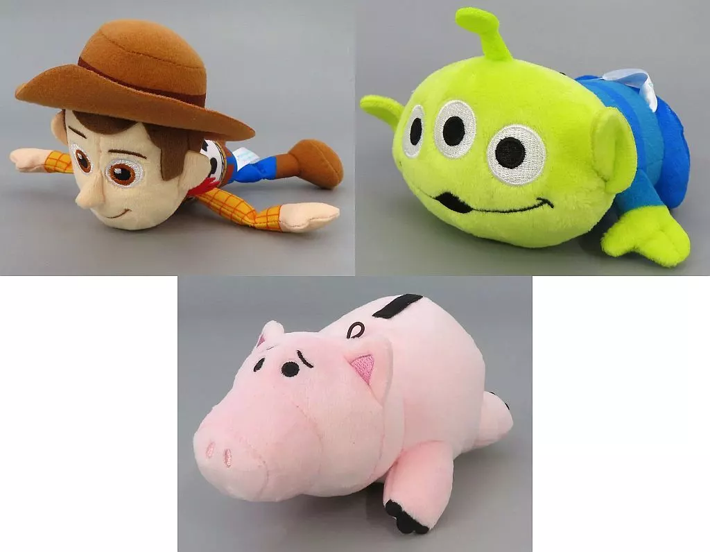 Plush - Toy Story / Woody & Hamm & Aliens