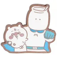 Badge - Chiikawa / Chiikawa & Muchauman (Very Tasty Man)