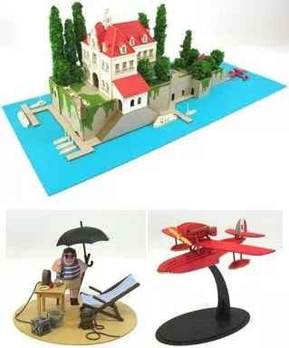 Miniature Art Kit - Porco Rosso / Porco Rosso (Marco Pagot)