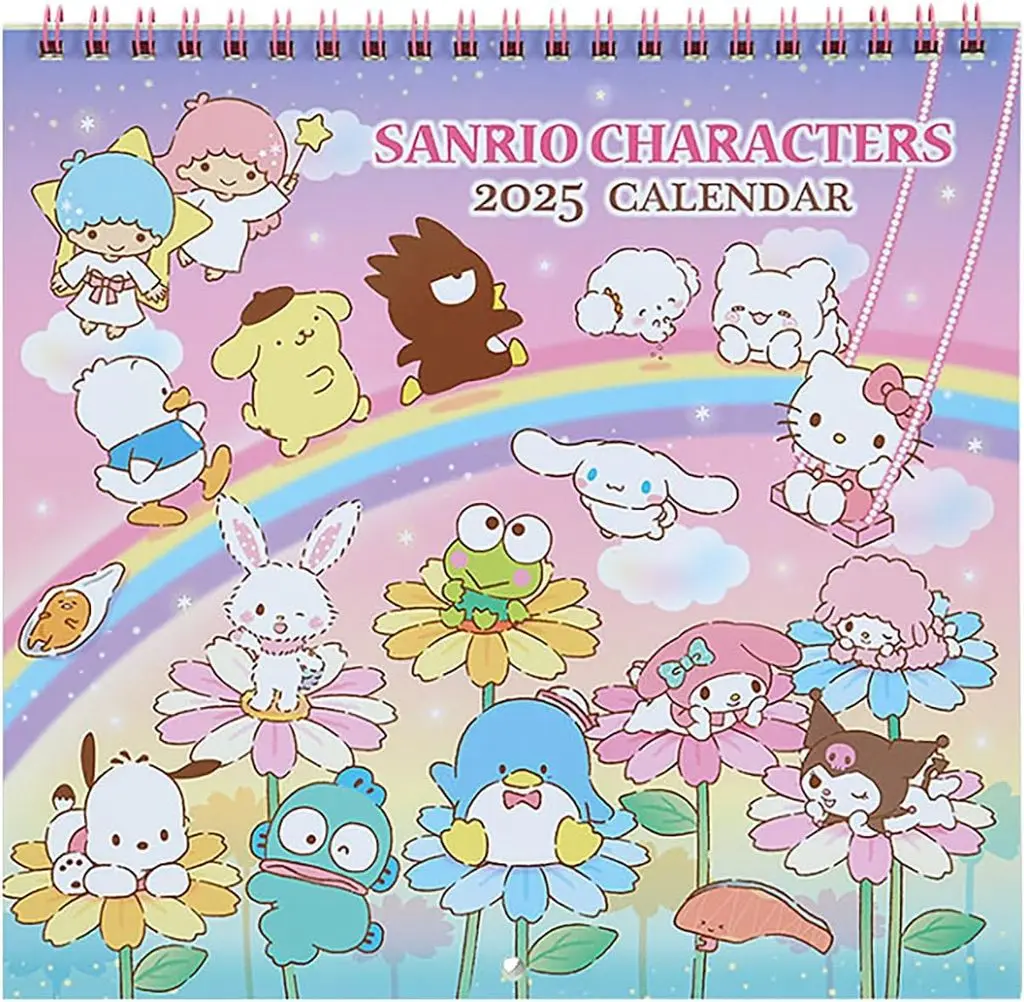 Calendar - Sanrio characters / Hello Kitty & Pom Pom Purin & Hangyodon