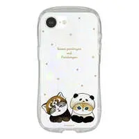 Smartphone Cover - mofusand / Panda Nyan & Red panda Nyan