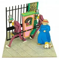Miniature Art Kit - Howl's Moving Castle / Sophie & Heen (Dog) & Witch of the Waste & Witch's henchmen
