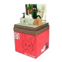 Miniature Art Kit - Kiki's Delivery Service / Jiji & Lily & Jiji's kids