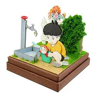 Miniature Art Kit - Ponyo / Sōsuke & Ponyo (character) & Fujimoto (Ponyo's father)