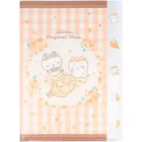 Stationery - Plastic Folder (Clear File) - Chiikawa