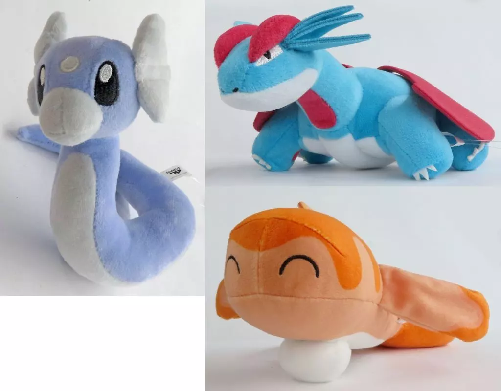 Plush - Pokémon / Dratini & Salamence & Tatsugiri