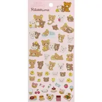 Stickers - RILAKKUMA / Korilakkuma & Kiiroitori & Rilakkuma