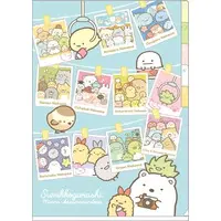 Stationery - Plastic Folder (Clear File) - Sumikko Gurashi