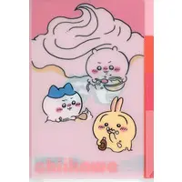Stationery - Plastic Folder (Clear File) - Chiikawa