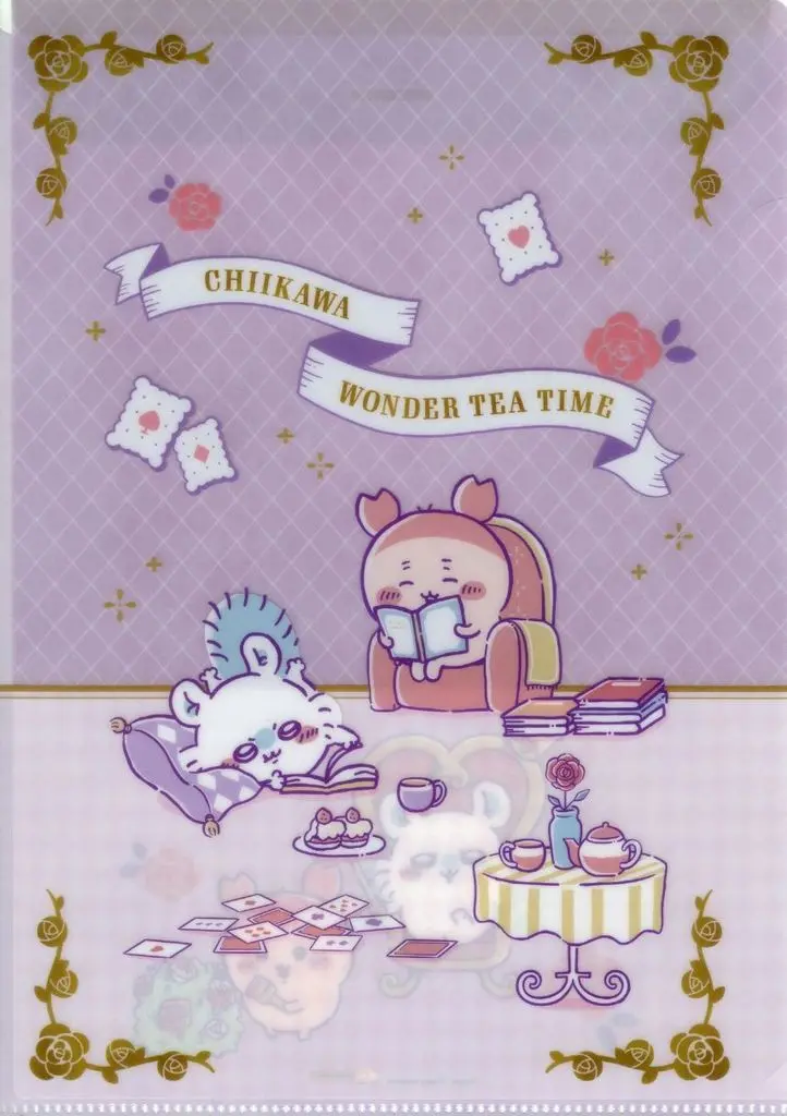 Stationery - Plastic Folder (Clear File) - Chiikawa