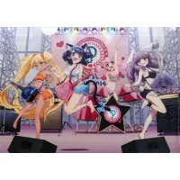 Stationery - Plastic Folder (Clear File) - SHOW BY ROCK!! / Moa & Cyan & Retoree & Chuchu