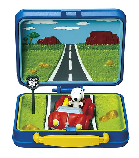 Trading Figure - Lunch Box - PEANUTS / Snoopy & Woodstock
