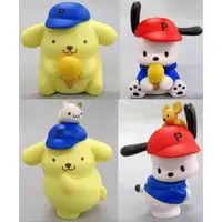 Trading Figure - Sanrio / Pochacco & Pom Pom Purin