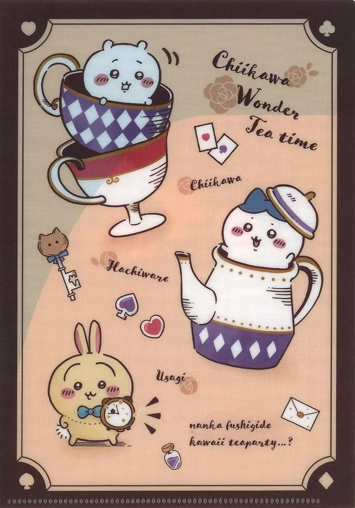 Stationery - Plastic Folder (Clear File) - Chiikawa