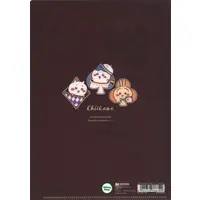 Stationery - Plastic Folder (Clear File) - Chiikawa