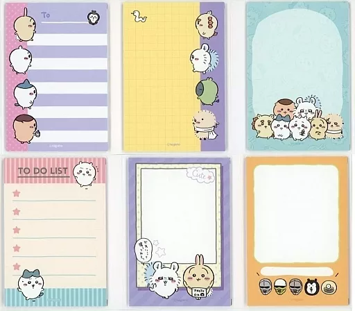 Stationery - Memo Pad - Chiikawa