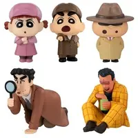Trading Figure - Crayon Shin-chan / Sakurada Nene & Buriburizaemon & Nohara Hiroshi & Takakura Bunta (Principal Enzo)