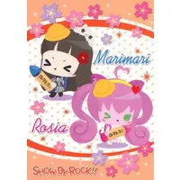 Stationery - Plastic Sheet - SHOW BY ROCK!! / Rosia & Marimari