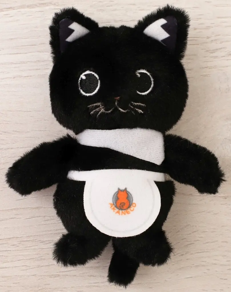 Key Chain - Plush - Plush Key Chain - Ramen Akaneko