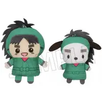Key Chain - Plush - Finger Puppet - Plush Key Chain - Failure Ninja Rantarou / Pochacco & Nanamatsu Koheita