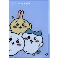 Stationery - Plastic Folder (Clear File) - Chiikawa