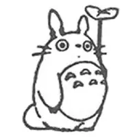 Stamp - My Neighbor Totoro / Big Totoro