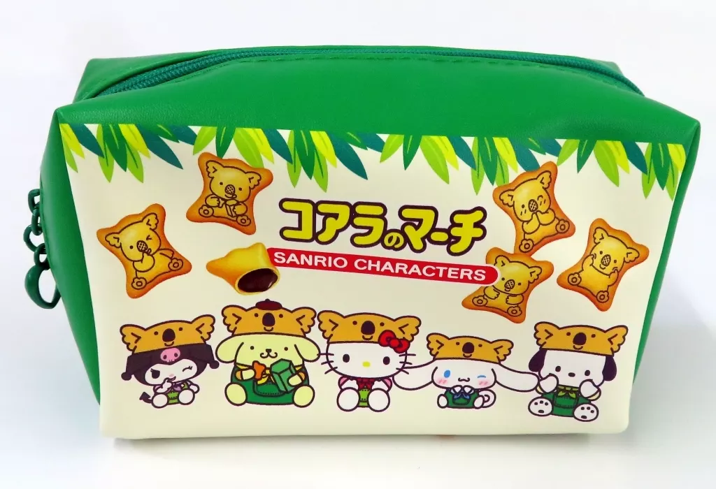 Pouch - Koala's March / Hello Kitty & Pom Pom Purin & Pochacco