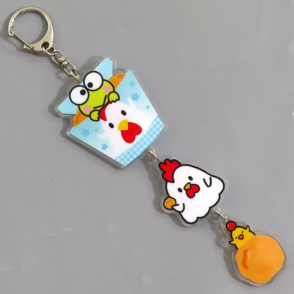 Key Chain - Karaage Kun / Kero Kero Keroppi