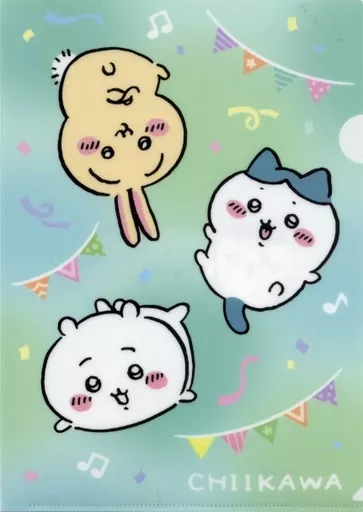 Stationery - Plastic Folder (Clear File) - Chiikawa