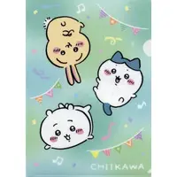 Stationery - Plastic Folder (Clear File) - Chiikawa