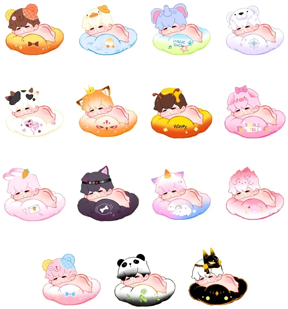 Trading Figure - PUFF-DUDU Cloud Plushie Beast