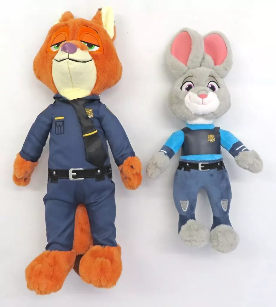 Plush - Zootopia / Nick Wilde & Judy Hopps