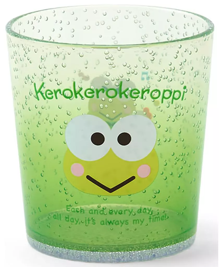 Tumbler, Glass - Sanrio characters / Kero Kero Keroppi