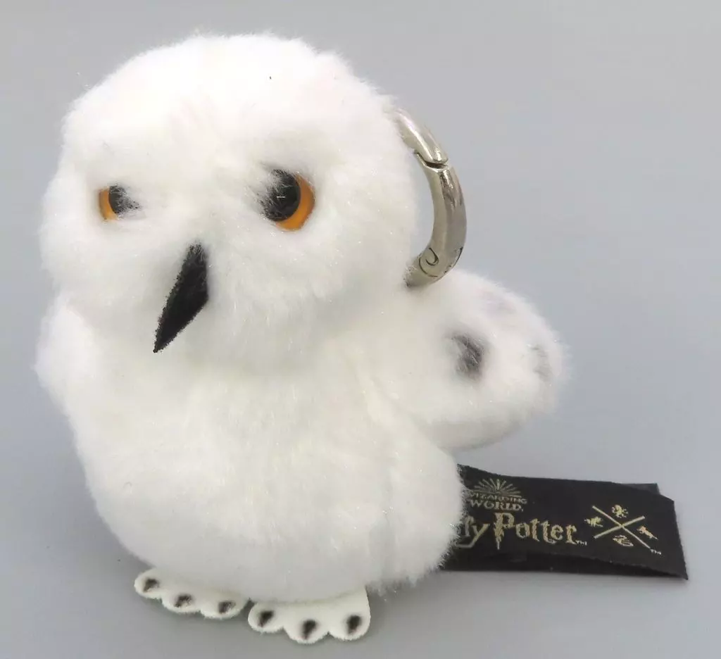 Key Chain - Plush - Plush Key Chain - Harry Potter Series / Hedwig (Harry Potter)