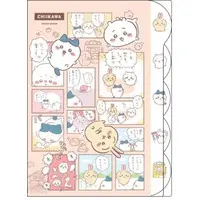 Stationery - Plastic Folder (Clear File) - Chiikawa