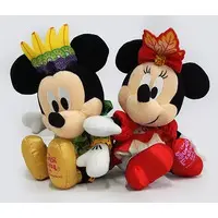 Plush - Disney / Minnie Mouse & Mickey Mouse
