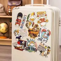mofusand mofumofu journey Large Sticker (Flamenco Meow)