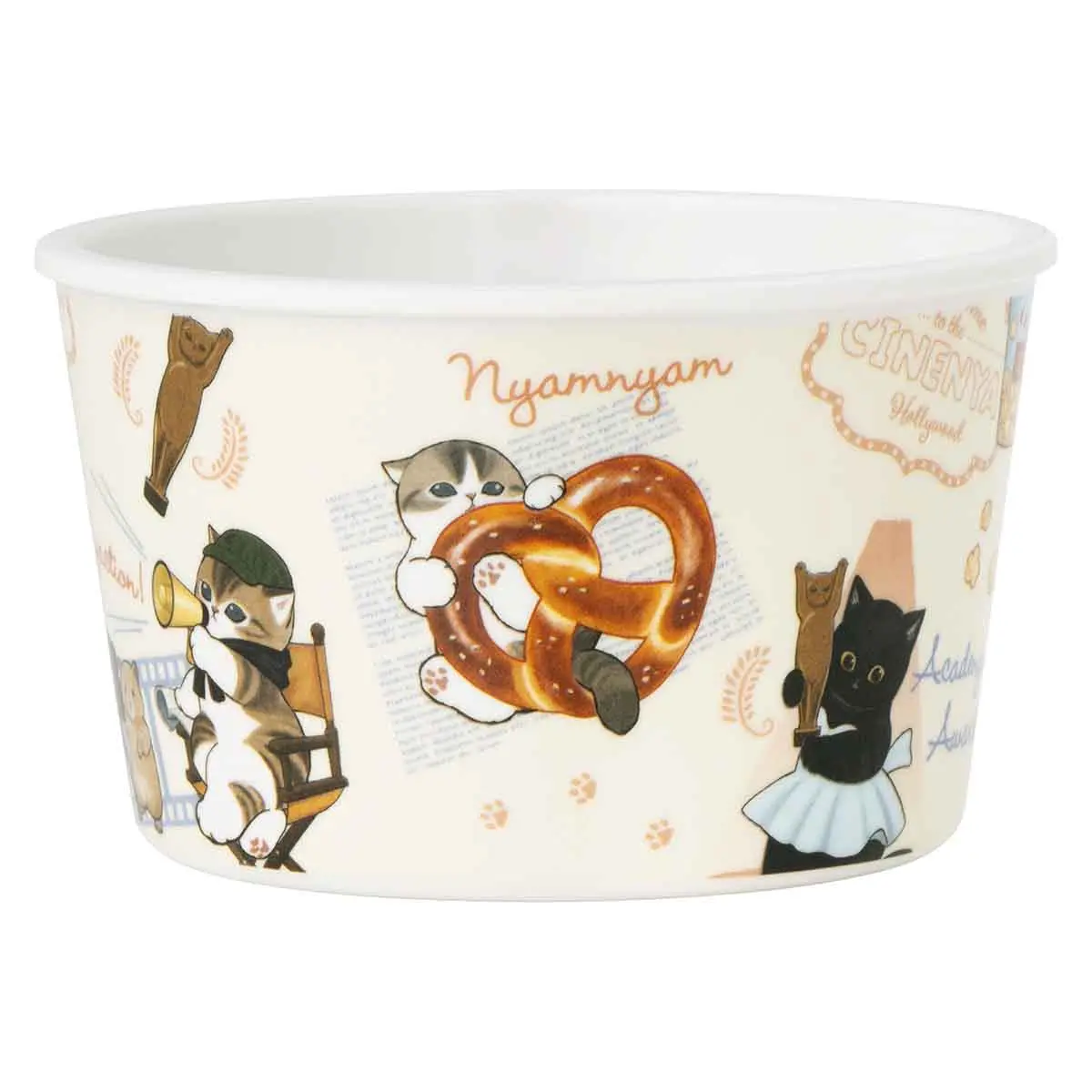 mofusand mofumofu journey Melamine Mini Bowl (American Meow)