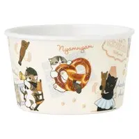 mofusand mofumofu journey Melamine Mini Bowl (American Meow)