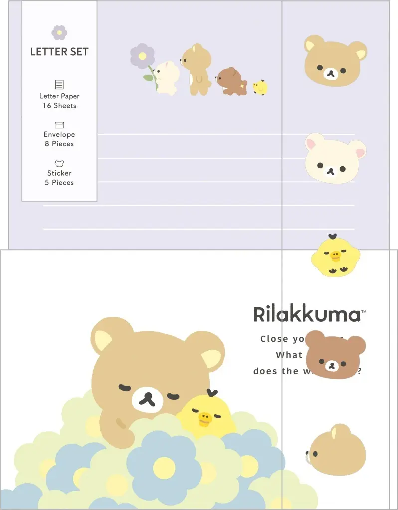 BASIC RILAKKUMA Flower - RILAKKUMA