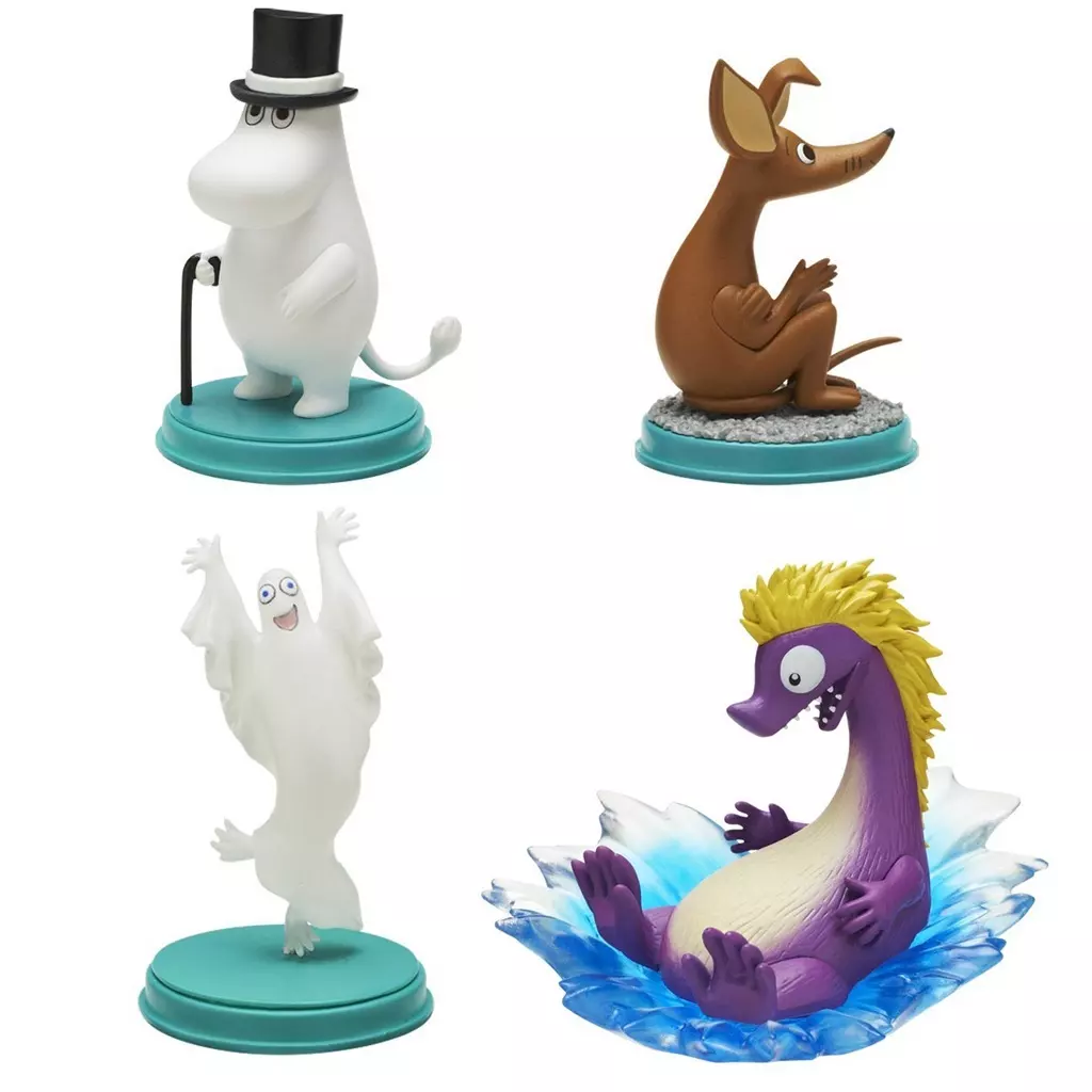 Trading Figure - MOOMIN / Moominpappa & Sniff & Edward the Booble