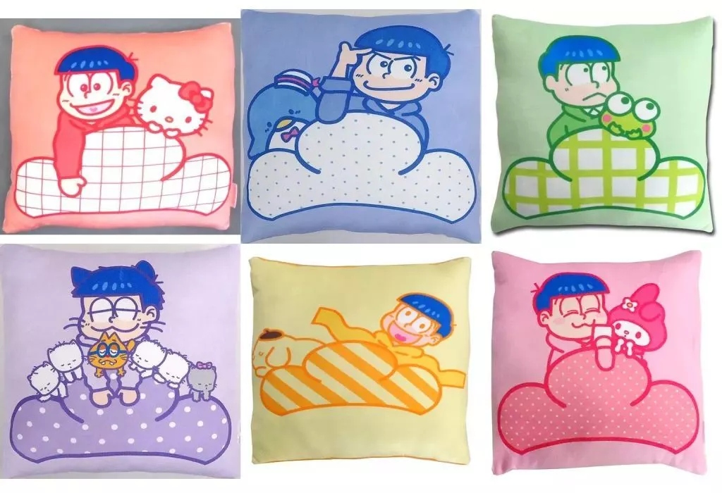 Cushion - Osomatsu-san / TUXEDOSAM & My Melody & Hello Kitty & Nya Ni Nyu Ne Nyon