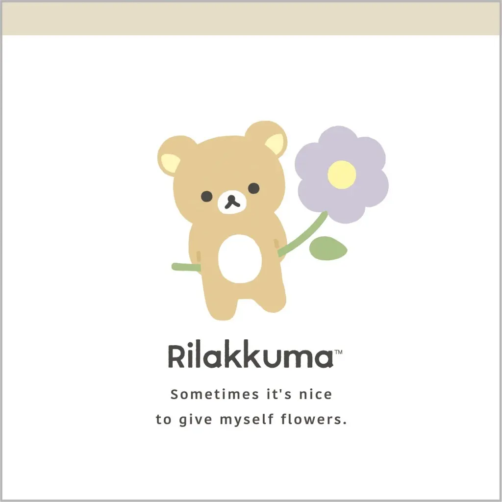 BASIC RILAKKUMA Flower - RILAKKUMA / Rilakkuma
