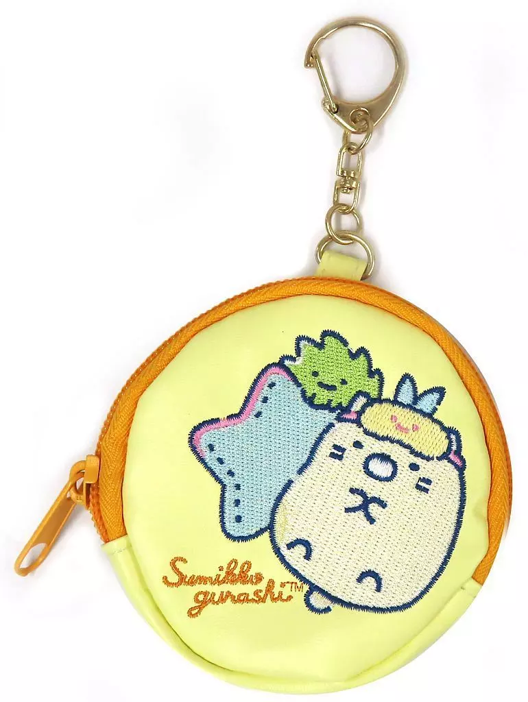 Key Chain - Coin Case - Sumikko Gurashi / Neko (Gattinosh) & Zasso (Pastito)