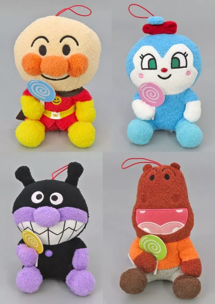 Plush - Anpanman / Baikinman & Kokinchan & Kabao
